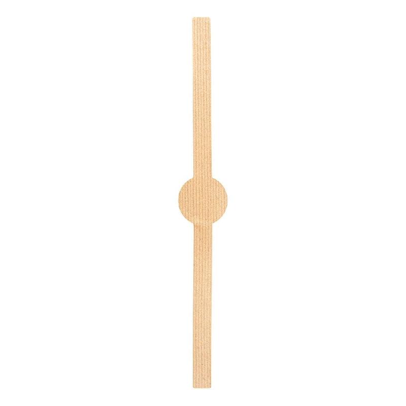 Bague autocollante kraft 4x30cm naturel - par 250_0