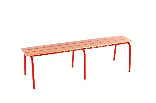 BANC ASSISE 3 LAMES SANS DOSSIER - LONGUEUR 160 CM - T4 - JAUNE - MANUTAN COLLECTIVITÉS