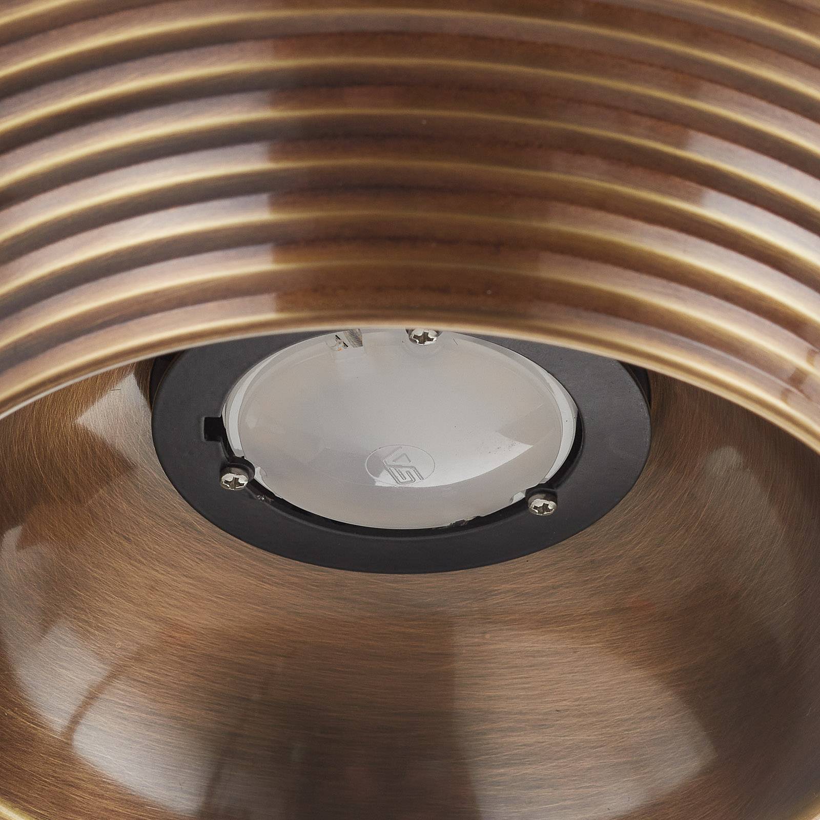 BOVER TIBETA 03 - SUSPENSION LED, LAITON ANCIEN