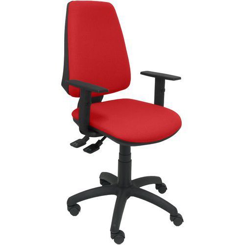 CHAISE ELCHE S BRAS RÉGLABLE - ROUE NYLON - ROUGE - PIQUERAS Y CRESPO