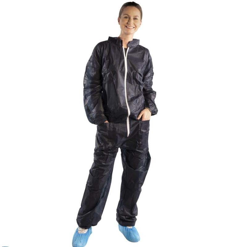 Combinaison de protection bleue_0
