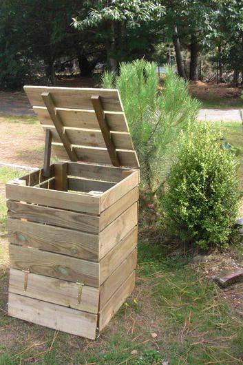 Composteur 300L - Réf. Bducomp - Bois brut de sciage - Pin traité classe 4 - Origine Bretagne_0