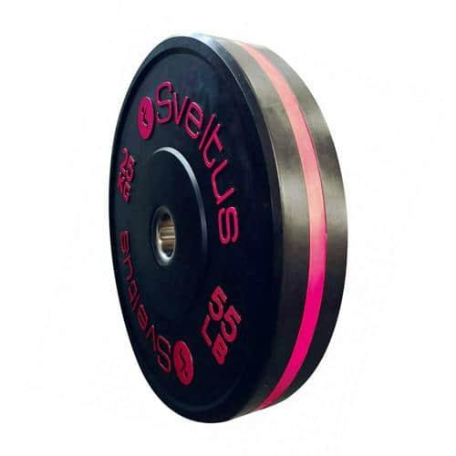 DISQUE OLYMPIQUE TRAINING - SVELTUS - DE 5 À 25 KG - L'UNITÉ