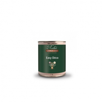 Easy Déco Bois - Béton / 1 L - Huile monocouche écologique pour bois intérieurs, 24 couleurs, sans COV_0