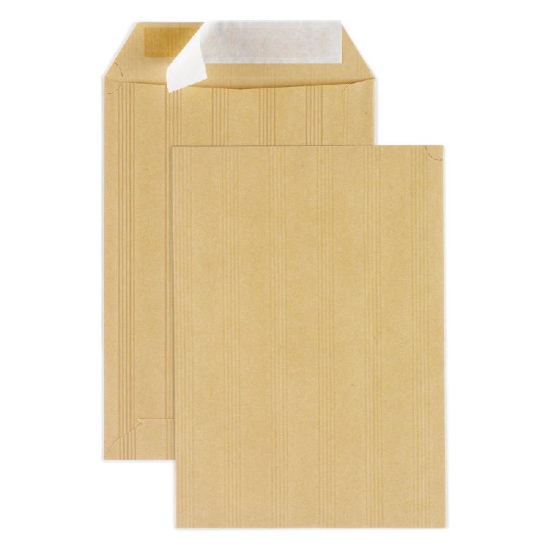 ENVELOPPE POUR CATALOGUE KRAFT - 90 G/M² FORMAT INTERNATIONAL C4 229 X 324 MM - SANS FENETRE - FERMETURE AUTOCOLLANTE AVEC BANDE PROTECTRICE - BRUN