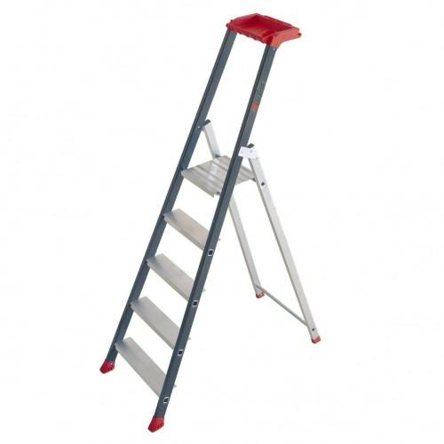 ESCABEAU PROFESSIONNEL - PROLUX PLUS - 3 MARCHES + PORTE-OUTILS ESCALUX