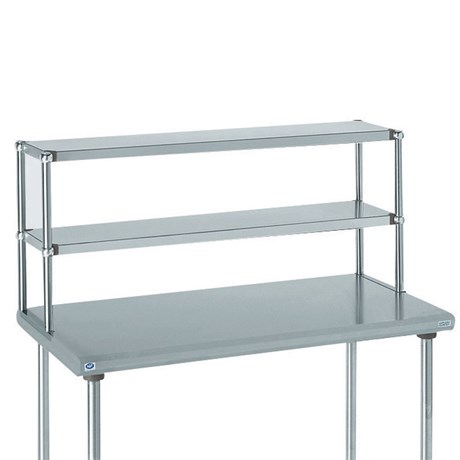 ETAGÈRE SUPÉRIEURE POUR TABLE INOX LONGUEUR 1200