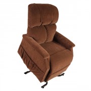 Fauteuil releveur spécifique grande taille - microfibre anti-tâches - pour personnes de plus de 2m10_0