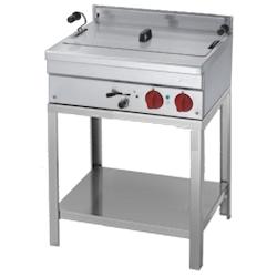 Friteuse de patisserie electrique 20 litres sur support - 700x580x900 mm - 9000 W 400/3V - 394181E5 Eurast - inox 394181E5_0