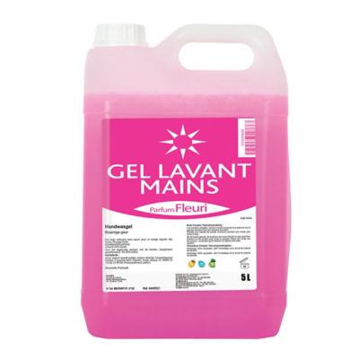 Gel lavant mains économique parfum fleuri 5 L_0