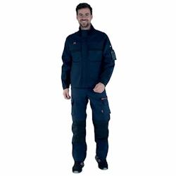 Lafont - Pantalon de travail FORAS Bleu Marine / Noir Taille S - S bleu 3609702071904_0