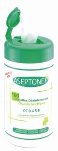 LINGETTES POUR INSTRUMENT DE SOIN ASEPTONET 100