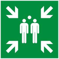 PANNEAU POINT DE RASSEMBLEMENT