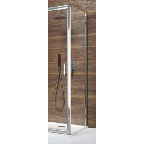 PAROI DE DOUCHE - FIXE - VERRE TRANSPARENT - TYXO 80 LEDA
