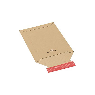 POCHETTE D'EXPEDITION EN CARTON BRUN COLOMPAC - REFERMABLE - 21 X 26,5 CM (B5+) - HAUTEUR JUSQUE 3 CM - LOT DE 100