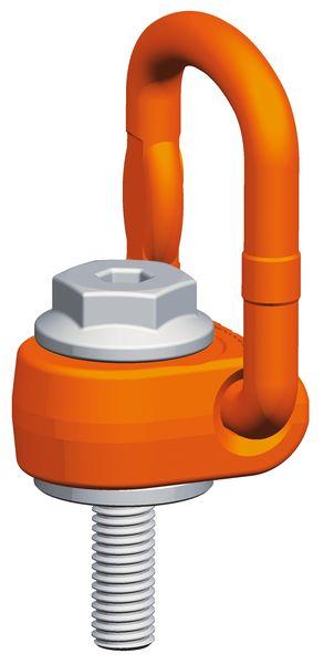Point d'accrochage orientable 360° - PLAW Alpha - pewag winner profilift alpha - vis grade 10.9 anticorrosion_0