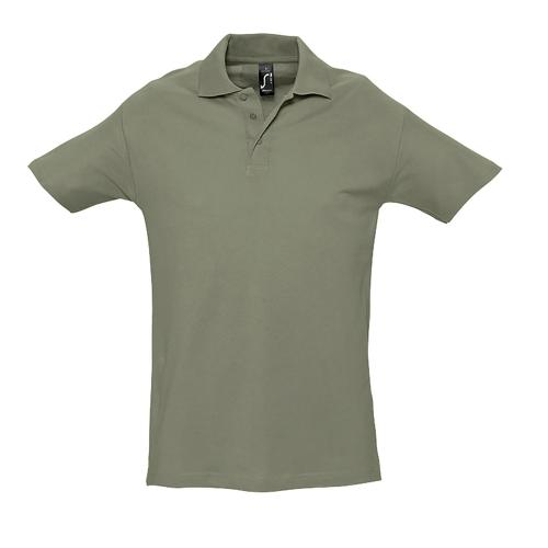 POLO PERSONNALISABLE HOMME EN COTON KAKI