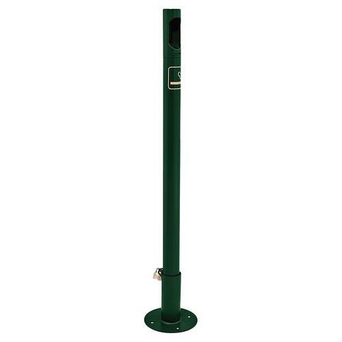 POTELET CIGARETTE FOURREAU PLATINE - GALVA VERT 6005 - PROCITY