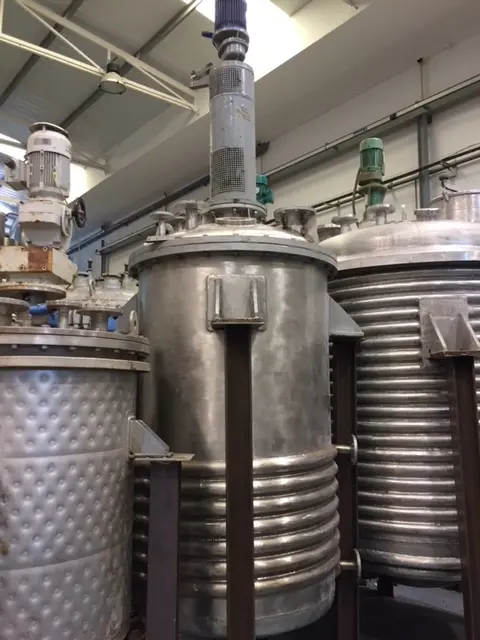 Réacteur inox 316 1000 litres d'occasion - référence                        :                         c3352_0