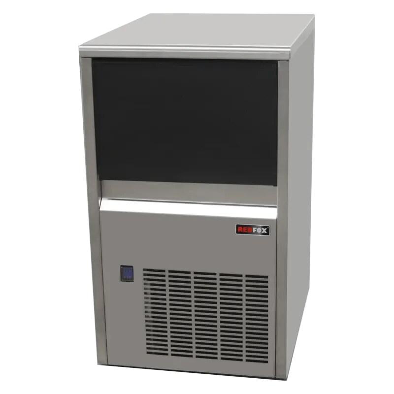 RM GASTRO Machine à glaçons à air - glaçons cube 14 g 22 kg / 24 h REDFOX - SS 25 A - REDFOX - 0615402489423_0