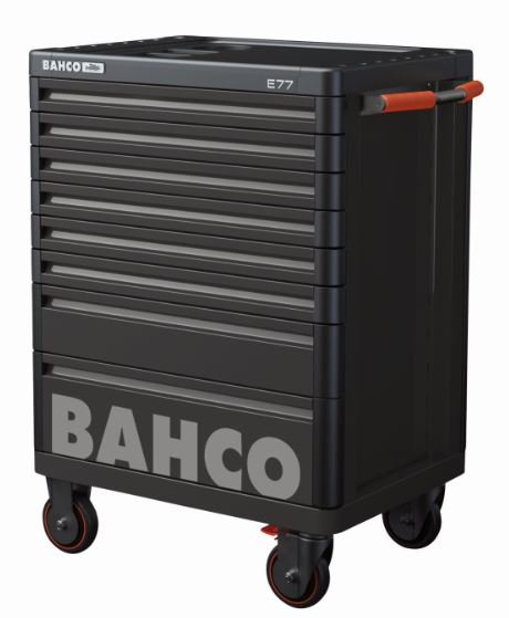 Servante d'atelier « Premium Storage HUB » E77 66 cm avec 8 tiroirs - 1477K8BLACK - châssis acier double paroi - système DAAT_0