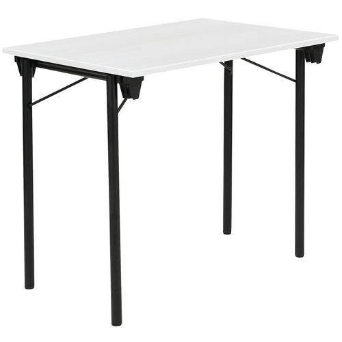 TABLE PLIANTE ECO 80 X 60 CM GRIS PIED NOIR