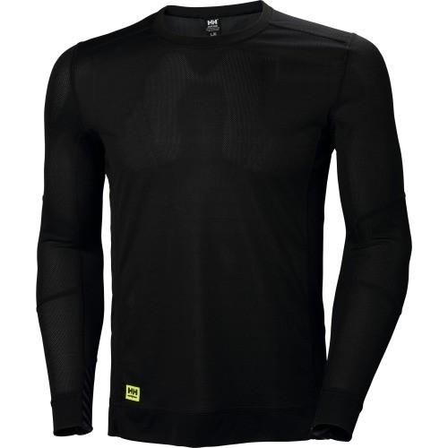TEE-SHIRT - MANCHES LONGUES - À SÉCHAGE RAPIDE - NOIR - 3XL - LIFA® HELLY HANSEN