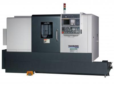 Tour CNC vertical Takisawa Taiwan 2 axes - Mandrin Ø250 ou Ø300 - Alésage broche Ø86 - Usinage maxi Ø450_0