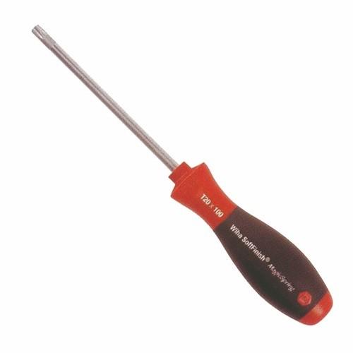 TOURNEVIS TORX MAGICSPRING, MANCHE BI-MATIÈRE, LAME RONDE, POUR EMPREINTE TORX -15X80 - 27741 WIHA