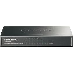 TPLINK Switch Réseau 8 ports RJ45 Gigabit dont 4 PoE 802,3af 53W - gris TL-SG1008P_0