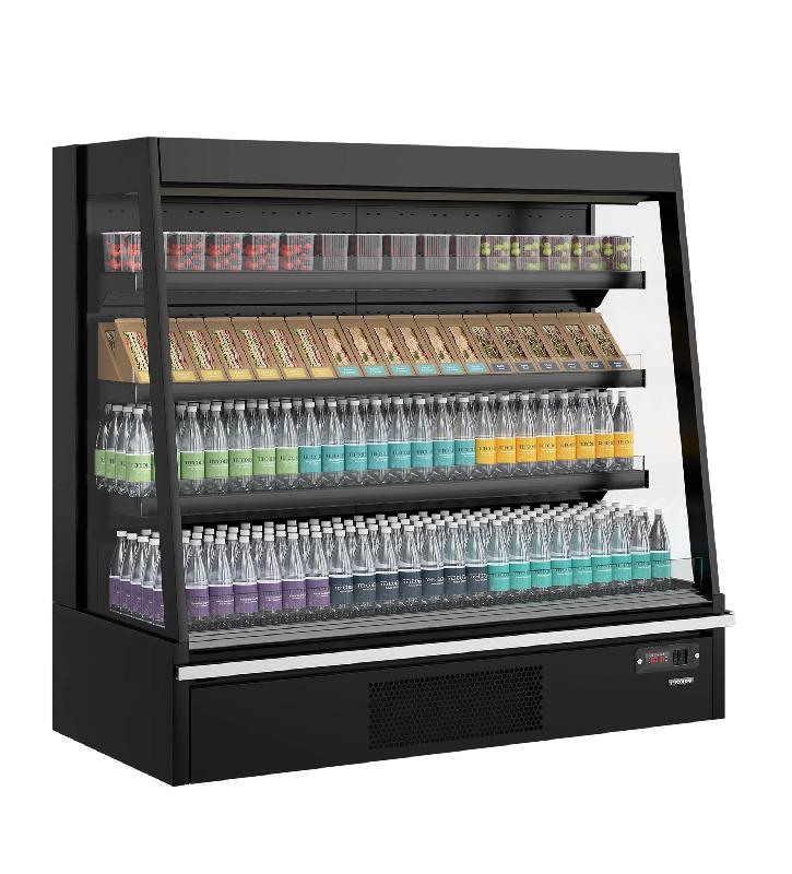 Vitrine réfrigérée pour supermarché Galaxy+ GPL14 Black HC L1500 mm 47725 TEFCOLD_0