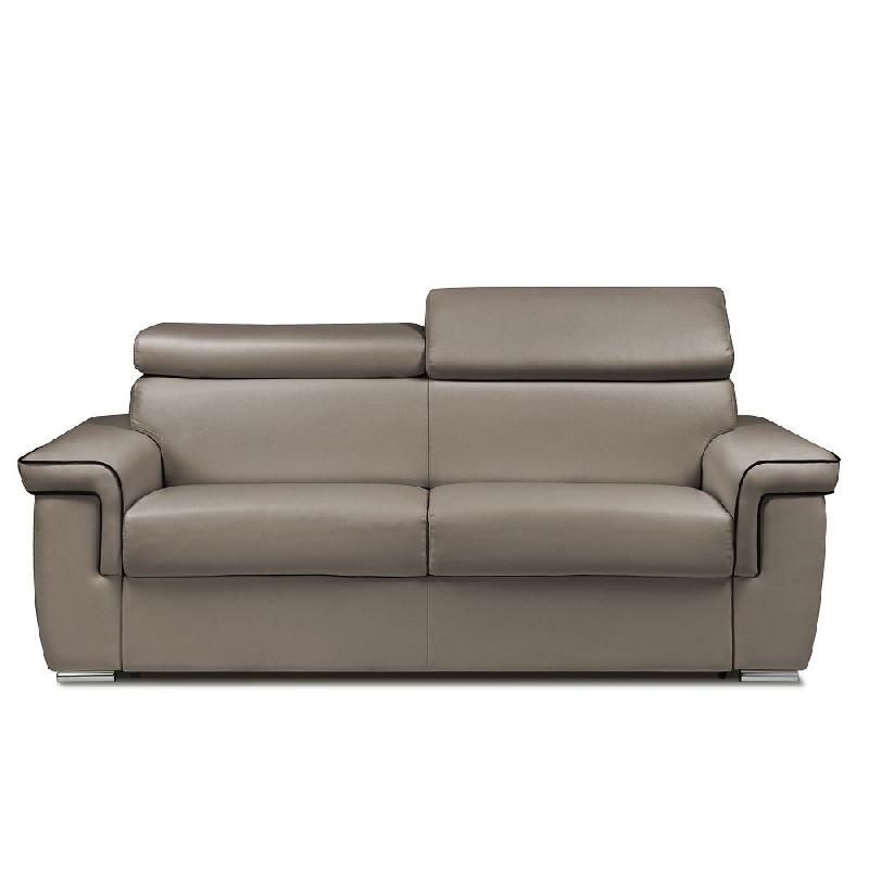 CANAPÉ MARAIS CONVERTIBLE EXPRESS 140 CM  MATELAS 16 CM TAUPE_0