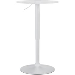 CLP Table haut Xanten Blanc / Blanc/Ø 52 cm - blanc Bois manufacturé 326965_0