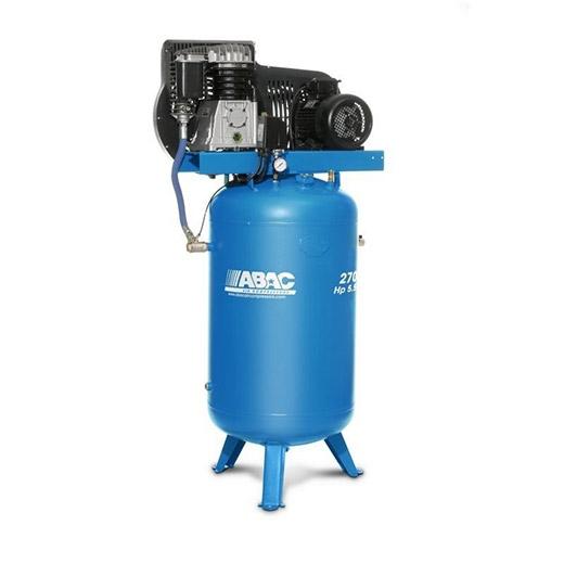 Compresseur d'air à piston vertical 270 litres - moteur triphasé 5,5 CV ABAC - 11581243_0