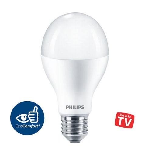 Ampoule LED standard E27 Philips - 18,5W (équivalent 120W) - 2700K / 827 - Blanc chaud - Blister 1_0
