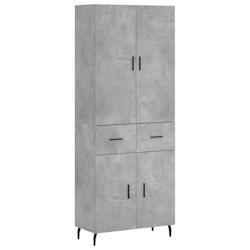 Helloshop26 - Buffet bahut commode armoire meuble de rangement organisateur cuisine salle de séjour salon haut 69,5 x 34 x 180 cm 02_0034489 - 300021_0