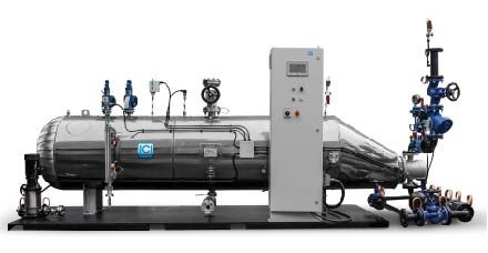 Générateur indirect de vapeur propre - 6 bar - Série ISG - Échangeur à faisceau tubulaire en acier inox AISI 316/304_0