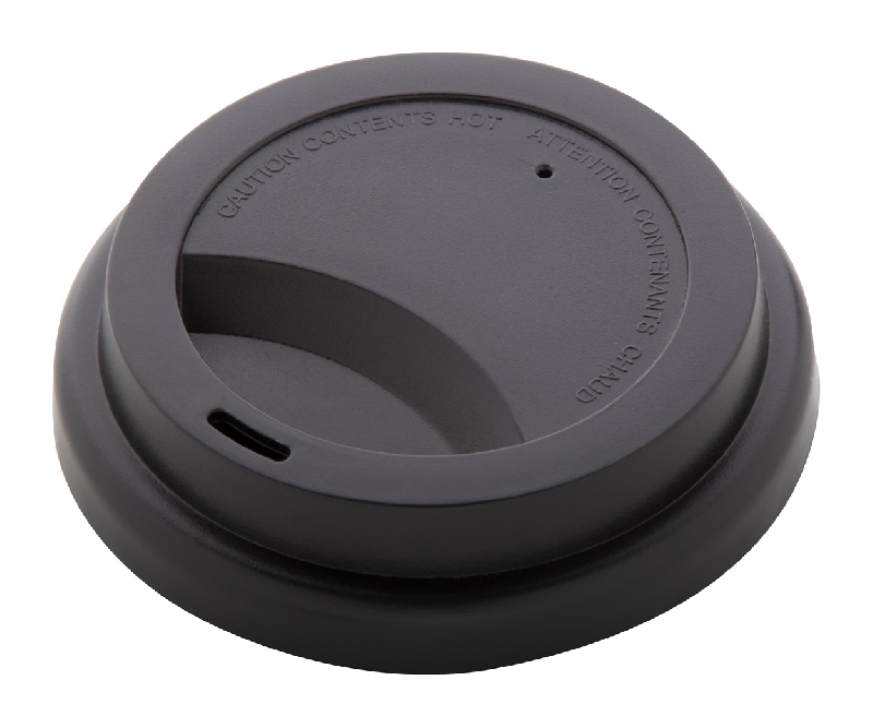 Mug thermos customisable - double parois en plastique avec couvercle bec verseur et grip en silicone - 400 ml_0