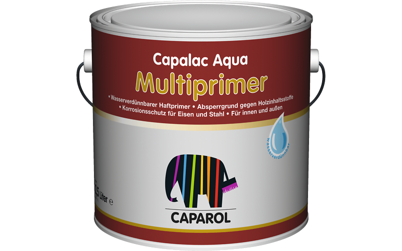 Peinture acrylique primaire Capalac Aqua Multiprimer - intérieur et extérieur - protection anticorrosion_0