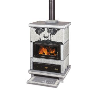 Poele a bois wekos valtellina - 14 kw_0