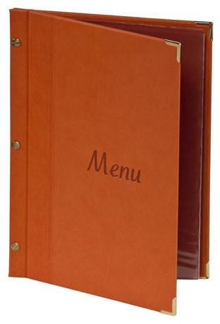 PROTÈGE MENUS A4 MURANO ORANGE