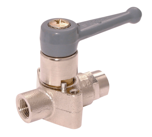 Robinet à boisseau sphérique standard pour fixation par vis - Double femelle BSPP - Pirtek_0