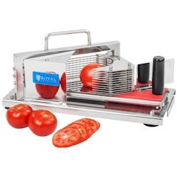 Royal Catering - Royal Catering RCTC-5 Coupe Tomates Trancheuse à Fruits Professionnelle Couteau de Cuisine Couper Hacher (Acier inoxydable, - inox 4_0