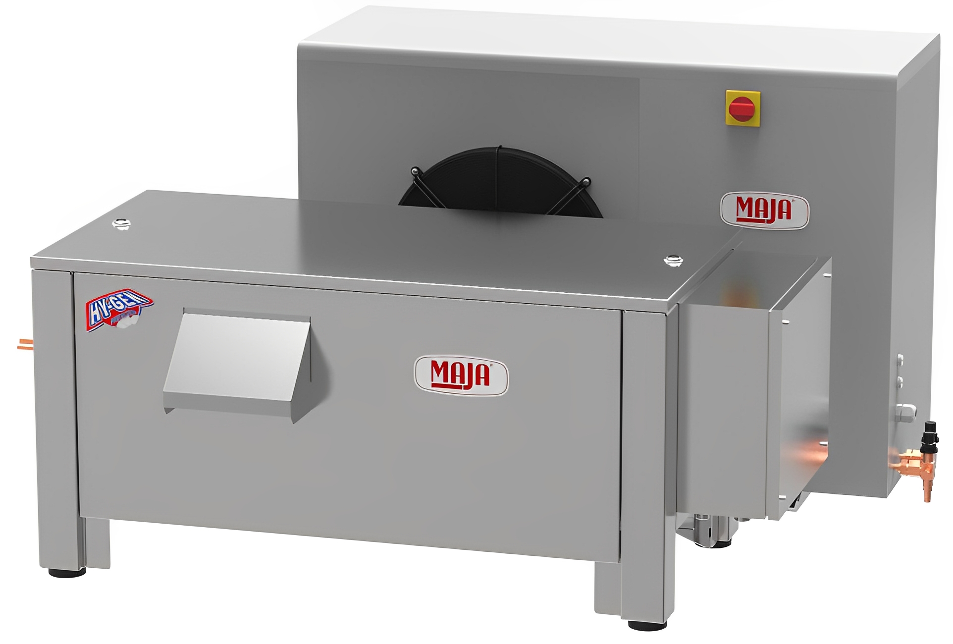 Machines à glace écailles MAJA RVH 400 L - version split avec groupe frigorifique séparé, production 400 kg/24h_0
