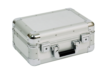 Valises de transport matériel et outillage - Mallette aluminium A4 renforcée avec mousse et porte-outils_0