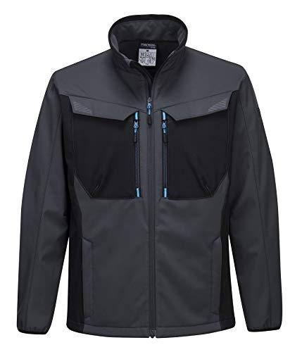 WX3 Veste Softshell T750MGRXXL - mentonnière, passepoil contrasté, poignets élastiques et poche téléphone_0