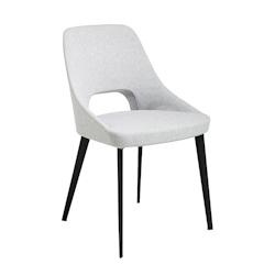 AC ANGEL CERDA Angel Cerdá Chaise en tissu gris 4101C 50 x 50 x 81 - gris textile 8435631017110_0