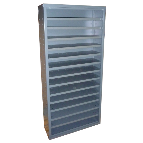 Armoire ouverte sans portes - 7 étagères - 3 dimensions disponibles - Marque Rolléco_0