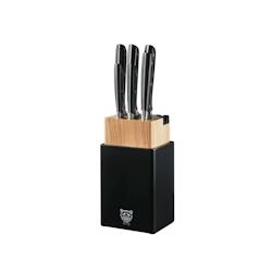 Bjorn Bloc couteaux de cuisine ERLING PORVOO - 8 pièces - noir 3701488307533_0