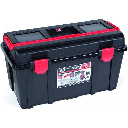 BOÎTE À OUTILS 1 ÉTAGE AVEC ORGANISEUR 480X258X255MM TAYG
